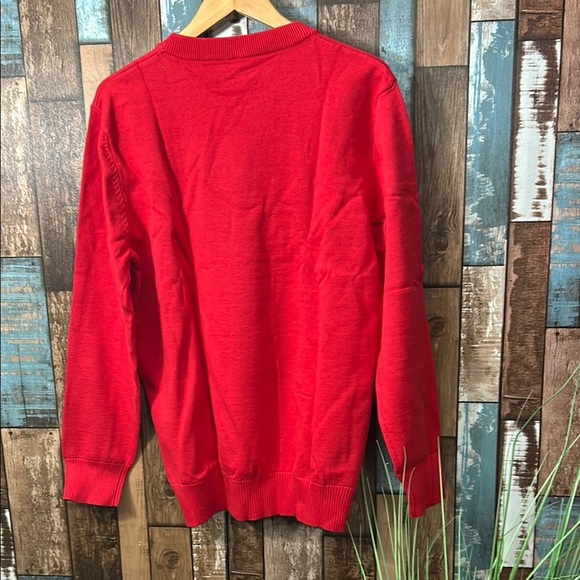 Women’s XL red cotton santa paws Christmas  Sweater - Picture 13 of 15